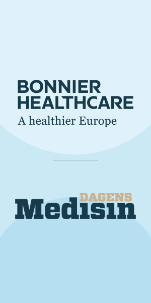 Logoene til Bonnier Healthcare og Dagens Medisin